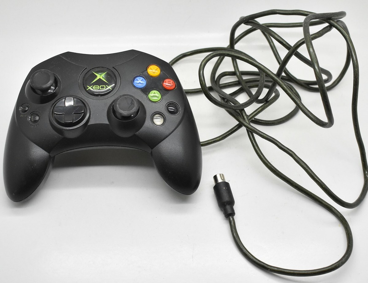 #Microsoft XBOX   CONTROLLER    ケーブル付き Original XBox Wired Controller S Accessory Only Tested Microsoft