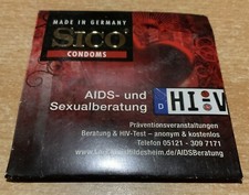 Kondom vom Mera Luna Festival 2016