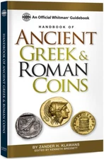 New Handbook of Ancient Greek & Roman Coins Collector Book By Whitman Gift Idea