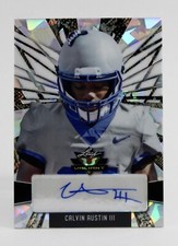 Calvin Austin III (RC) - 2022 Leaf Valiant Snakeskin Portrait Auto Card 2/3 SSP