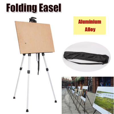 Tripod Display Easel Stand Drawing Board poster Bag display Adjustable Folding