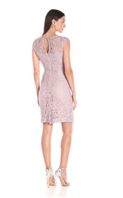 Marina Women's Short Cap Sleeve Lace Dress, Rose, size 6 | eBay Marina Women's Short Cap Sleeve Lace Dress, Rose, size 6 | eBay