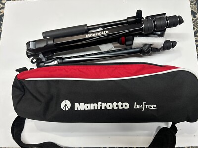 Manfrotto Befree Advanced Aluminum Travel Tripod w/ Video Head - Black