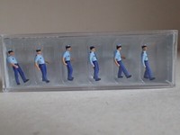 Preiser FeuerwehrmäNner Deutsch Sommeruniform Feuerwehr 10342 H0 1:87 Ovp 6 Fig