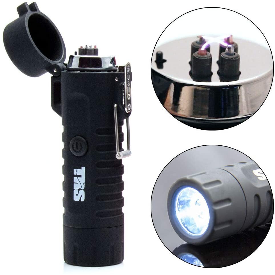 With Led Flashlight Usb Rechargeable
