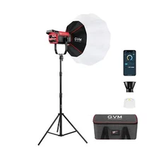 GVM 200W LED Video Light with Lantern Softbox, SD200B Continuous Lighting Kit...