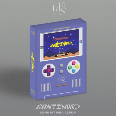 LUN8 [CONTINUE?] 1st Mini Album I Ver/CD+2 Book+Sticker+Profile+8 Photo Card
