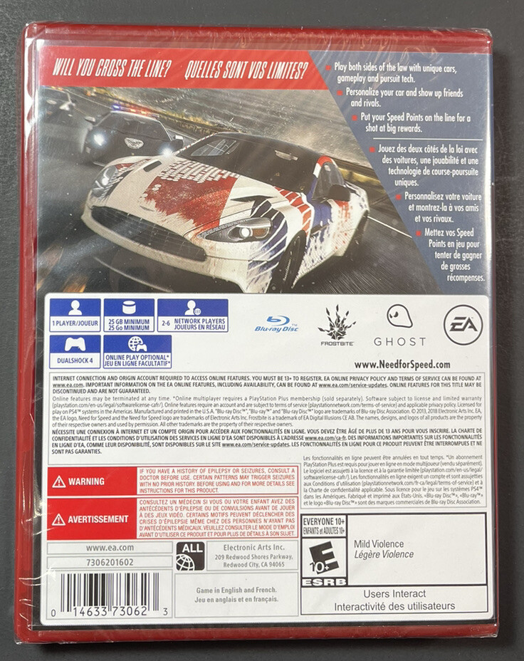 Need for Speed Rivals [ PlayStation Hits ] (PS4) NEW | eBay