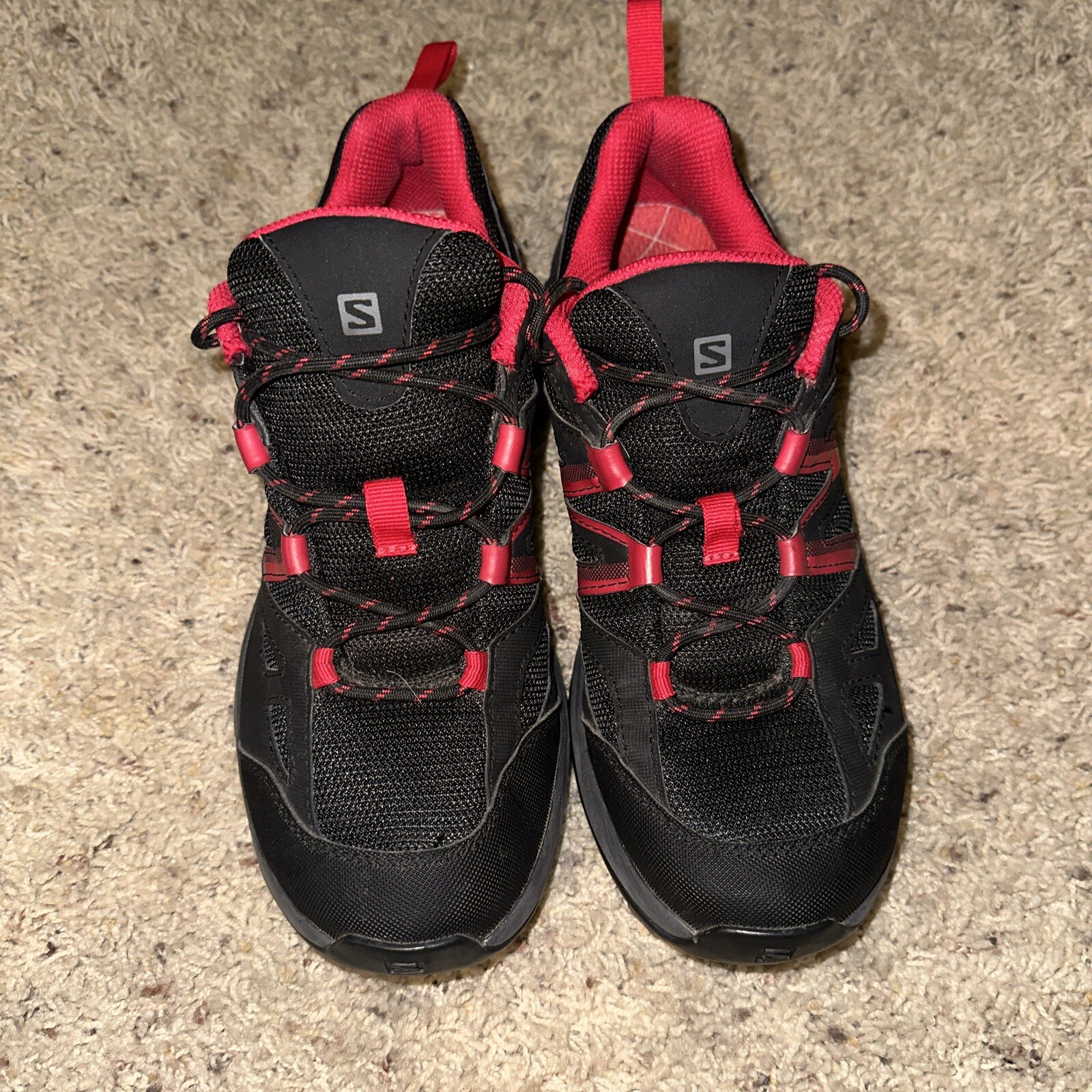 Scarpe da trekking Salomon Impala Black Barberry USA 7 5 ottime condizioni