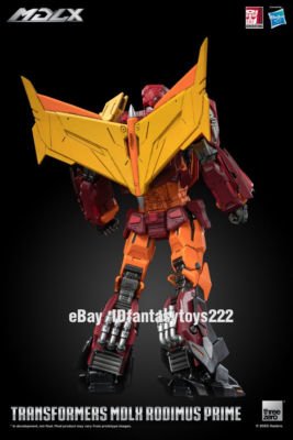 Threezero MDLX 3Z03450W0 Transformation Toys Rodimus Prime Action