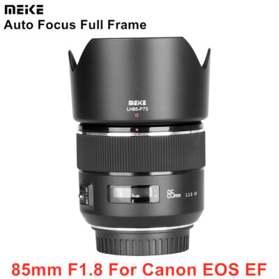 MEIKE 85mm F1.8 Auto Focus Full Frame Camera Lens for Canon EF Mount DSLR 600D