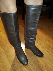 lanvin wedge boots