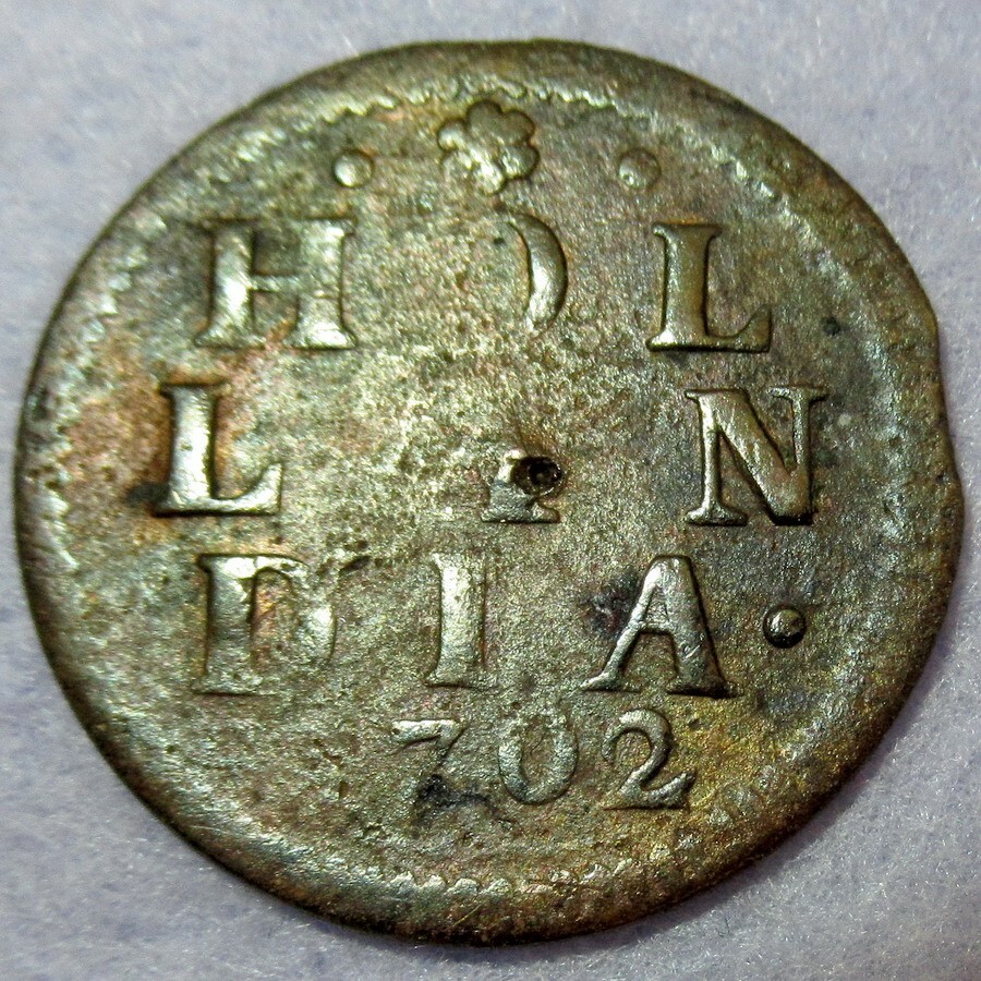 1775 Dutch Colonial New York Silver Lion Dime - 10C Silver Coin, Circulated, Uncertified