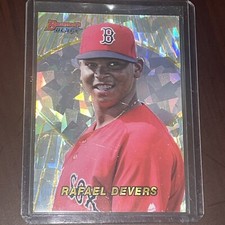 2016 Bowman's Best Atomic Refractor Rafael Devers Rare SP #96BB-RD