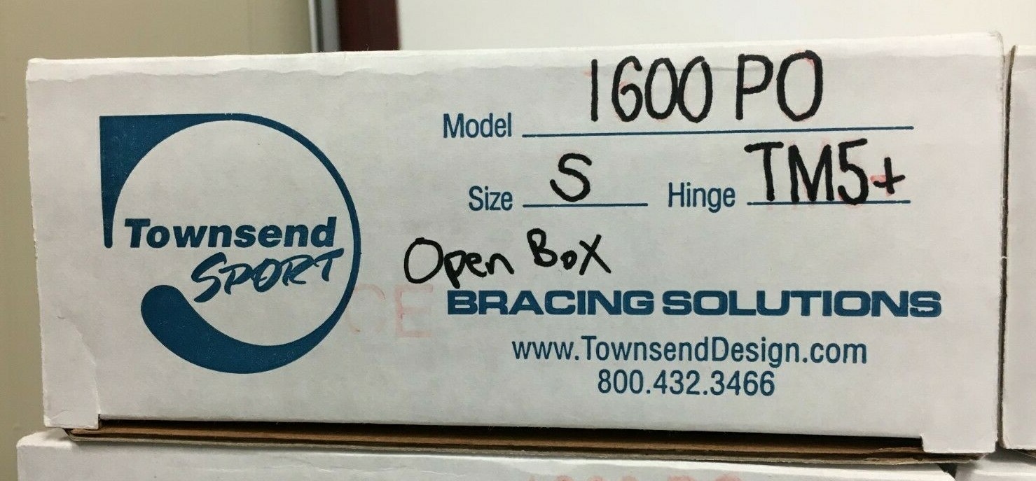 Townsend Bracing Solutions Sport 1600 PO TM5+ Knee Brace S, M, L, XL
