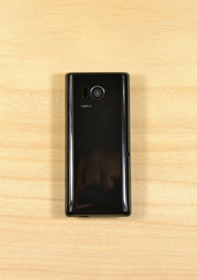 SHARP 504SH AQUOS KEITAI Black ANDROID FLIP PHONE 3.4In Carrier Locked