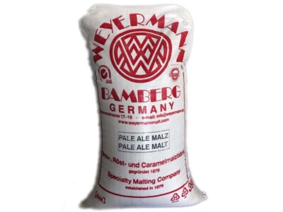 25kg Pale Ale Malz Braumalz ungeschrotet Sack Sackware Spezialmalz Hobbybrauer