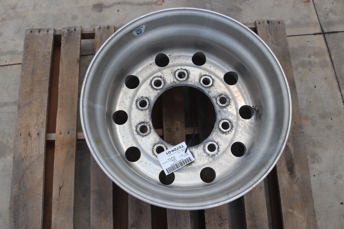 08-23 MACK CXU613 RIM WHEEL SUPER SINGLE ALUMINUUM 22.5X14