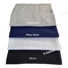 Luxury Super Soft COTTON SILK Maxi Hijab Scarves Headscarf Shawl Wrap 70 COLOURS