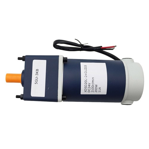TECHTONGDA 400/600 RPM Electric Worm Gear Reducer Gearbox DC12V/24V 200W - Picture 19 of 24
