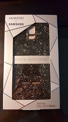Authentic Swarovski Crystal Battery Back Cover Samsung Galaxy Note 4 GOLD OEM