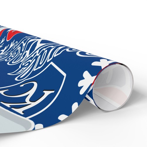 MLB Wrapping Paper, Kansas City Royals Gift Wrap, Baseball Team Holiday - Picture 16 of 25