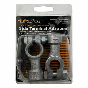 CSPARKV 1 Paar Batteriepoladapter Aus Messing - 2er-Pack M8