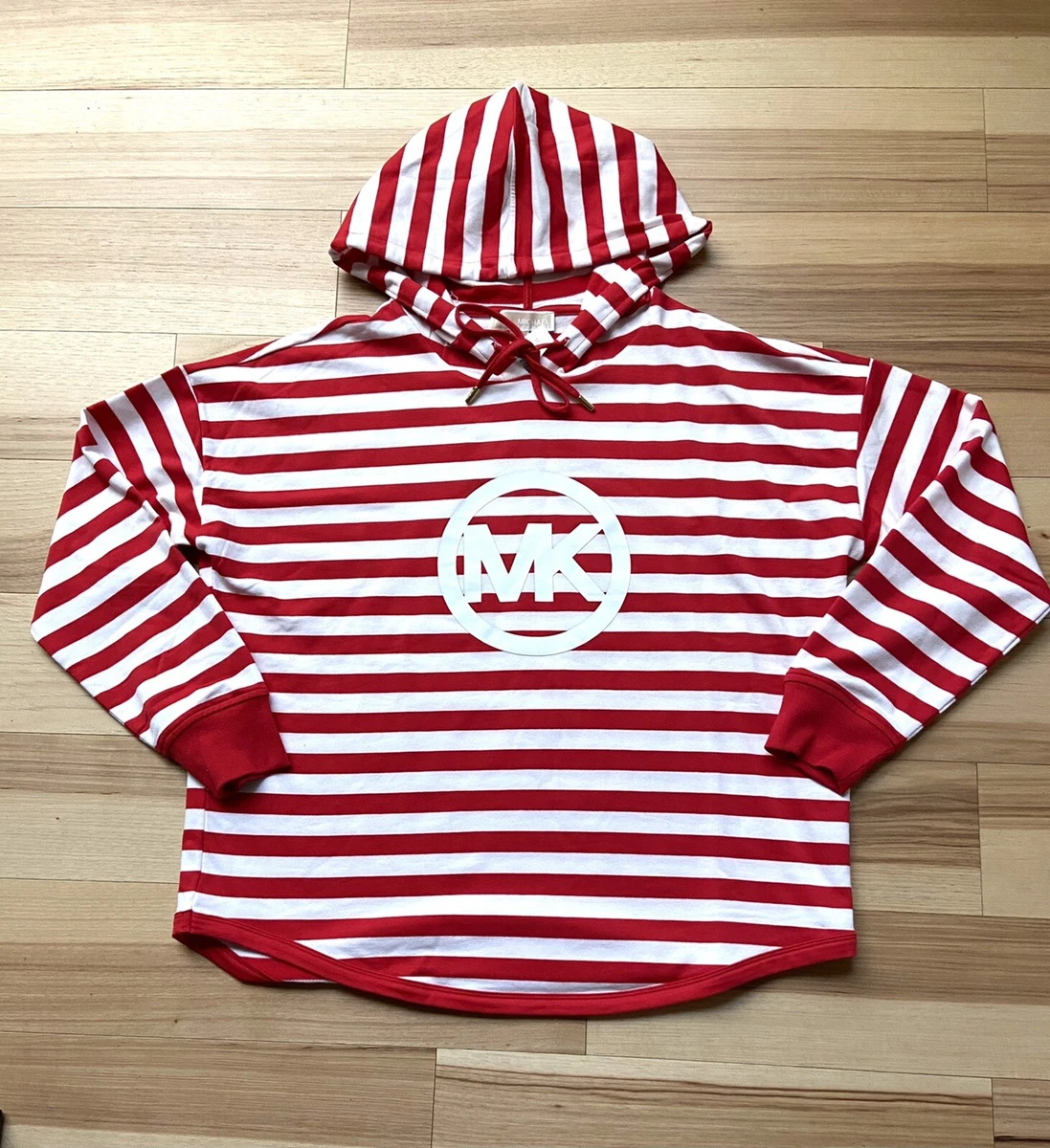 Michael kors hoodie womens pink sale