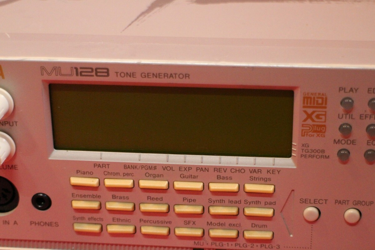 USED YAMAHA MU-128 Sound Module Tone Generator from Japan U979