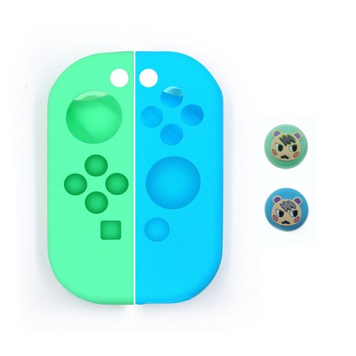 Silicone Soft Case For Nintendo Switch Oled Joy-con Skin Protective Cover Caps - Picture 48 of 70