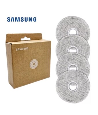 Samsung Genuine Jet Bot Robot AI Steam Vacuum Cleaner Sweeper Mop Pad 4pc(VR7MD9