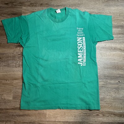 Vintage 90s Jameson Irish Whiskey Tshirt Size XL