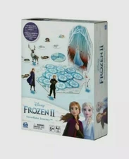 Disney Frozen II Snowflake Journey Board Game w/ Spinner New!