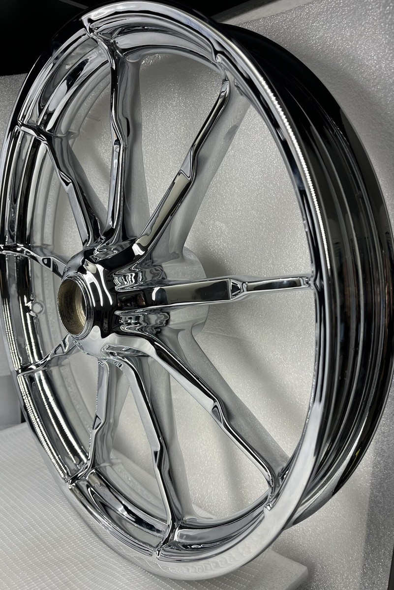 【値段交渉有り】2025ローライダーst前後ホイール Harley Low Rider ST wheels 2025 -26 ONLY FXLRST OEM CHROME rims