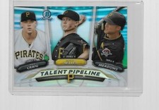 2018 BOWMAN CHROME BASEBALL TALENT PIPELINE CRAIG / KELLER / MEADOWS