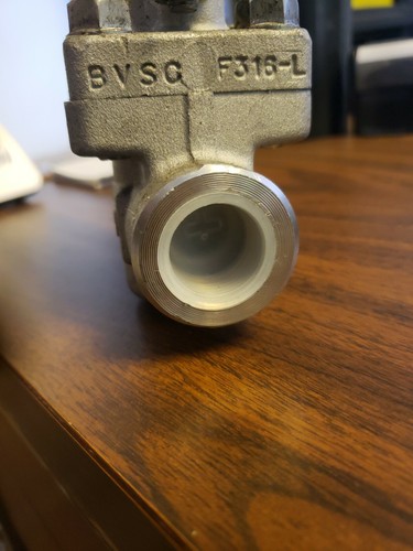 NEW AVF 3/4" #800 GATE VALVE BODY F316-L, BVSC, BVRX - Picture 5 of 5