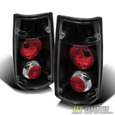 91-97 Isuzu Rodeo 89-94 Amigo Pickup Black Altezza Tail Lamps Left+Right Pair
