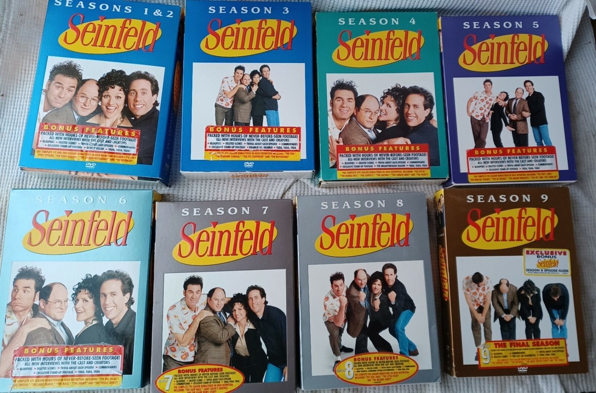 Seinfeld DVD ボックスセット （シーズン1,2,3,4,6,7） 【公式通販】