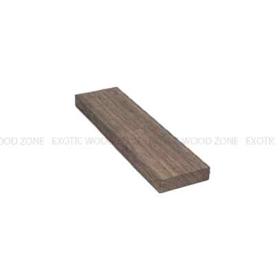 Black Walnut Acoustic/Electric Guitar Bridge Blank: Musical Tonewood Suppliers