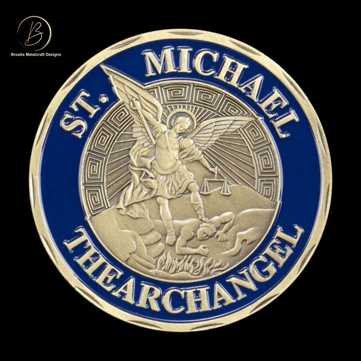 Air Force Security Police St. Michael The Archangel Challenge Coin