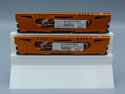 2x 4GB G.SKILL ARES F3-2133C11Q-16GAO 8GB DDR3 2133MHz PC3-17000U PC RAM Kit