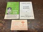 Briggs Stratton 60500 61500 80500 81500 Operating instructions Manual+ Misc. Lot — photo 3