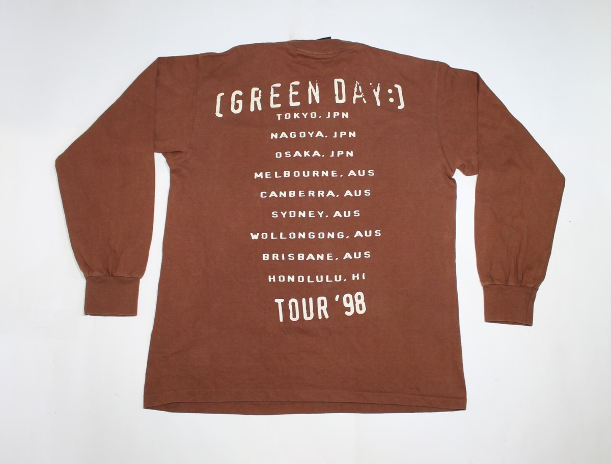 Vintage 90s Green Day Shirt Nimrod. JPN AUS HI Tour '98 Punk Vintage 90s Green Day Shirt Nimrod. JPN AUS HI Tour '98 Punk
