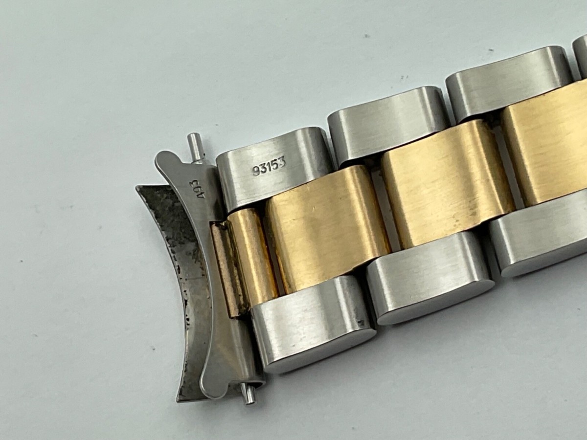 Band Bracelet Rolex 16613 16618 Submariner 18k/SS 93153 Code Z8