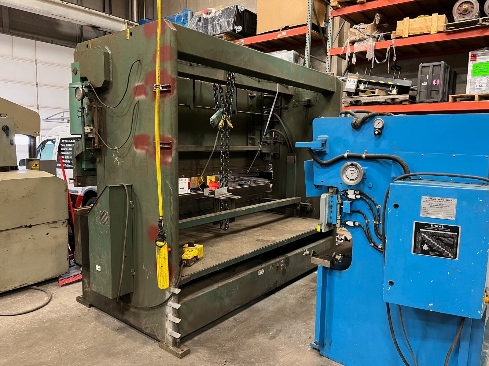 Used 10'x150Ton Betenbender Press Brake eBay