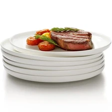 DINNER PLATES SET OF 68INCH CERAMIC DESSERT PLATES FOR KITCHEN ROUND SALAD PLATE