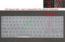 US Keyboard Skin Cover for Lenovo Y730 Y730-17ich Y740 Y740-17ICHg Y740-17IRH