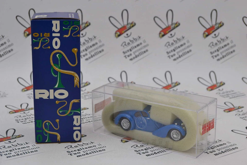 DIE CAST 1/43 " BUGATTI MOD.57 SC ATLANTIC - COUPE' - 1938 " N. 78 RIO - Immagine 3 di 3