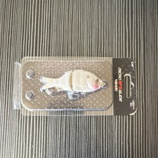 Baitsanity Micro BFS Glide Swimbait Tuned Floating 2.25in Albino Gill. 