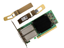 Mellanox MCX556A-EDAT ConnectX-5 Ex VPI 100G PCIe Card  2x MMA1B00-C100D OSFP28